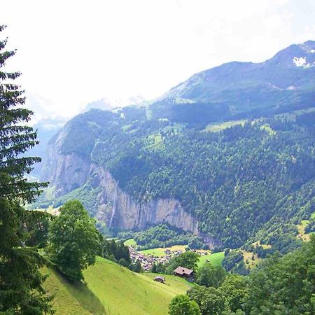 Holiday Flat #1, Chalet Aberot, Wengen, Switzerland 외부 사진