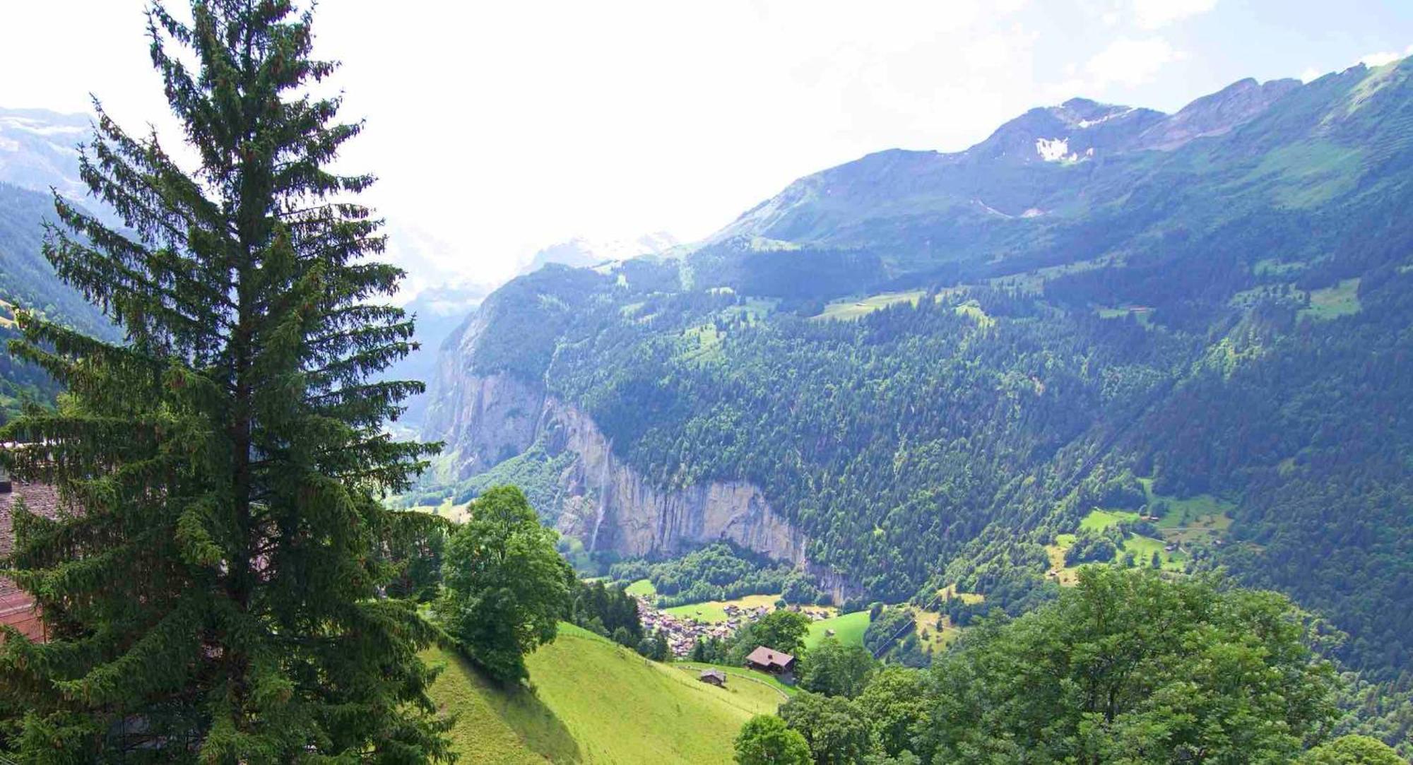 Holiday Flat #1, Chalet Aberot, Wengen, Switzerland 외부 사진