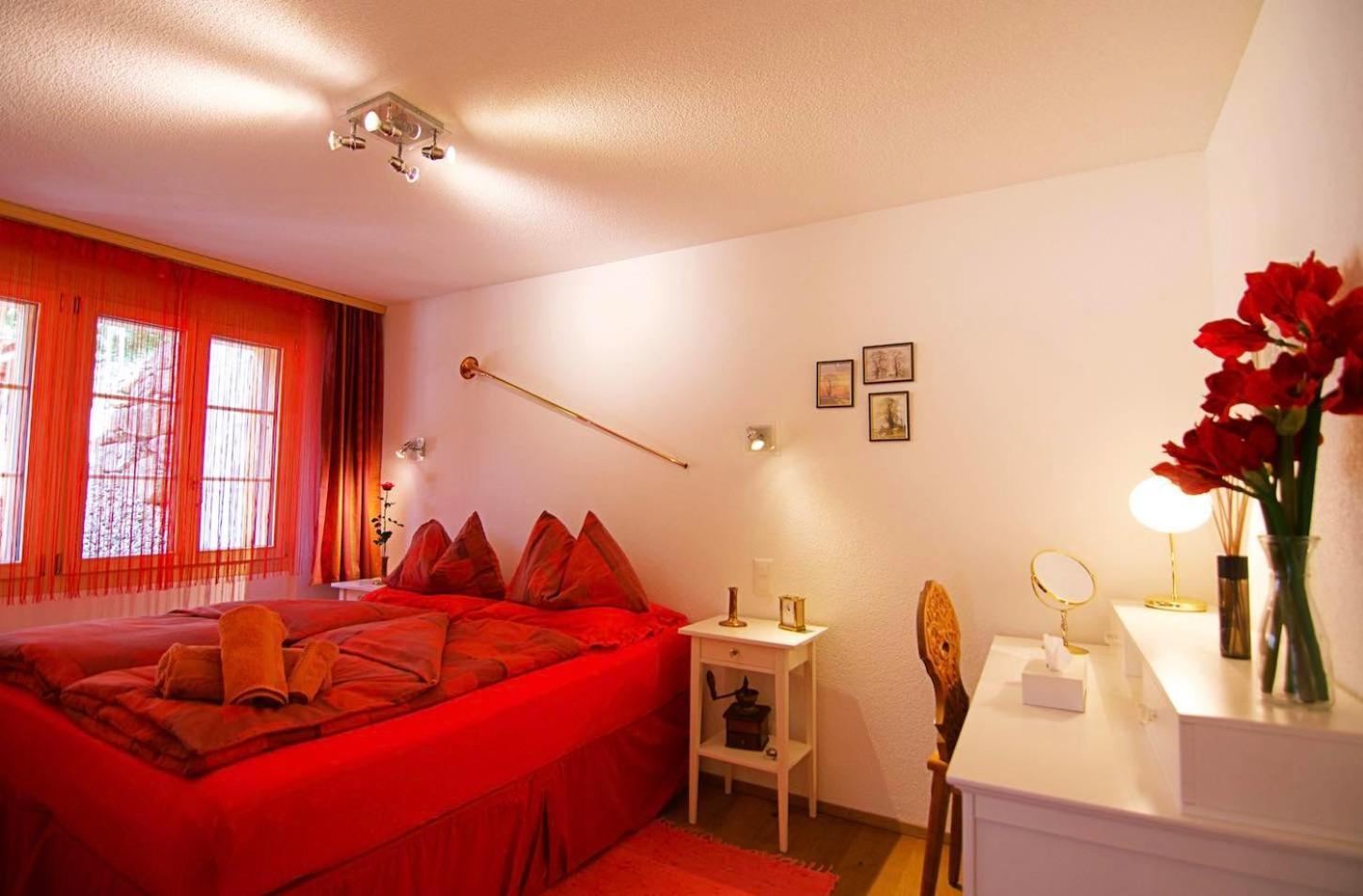 Holiday Flat #1, Chalet Aberot, Wengen, Switzerland 외부 사진