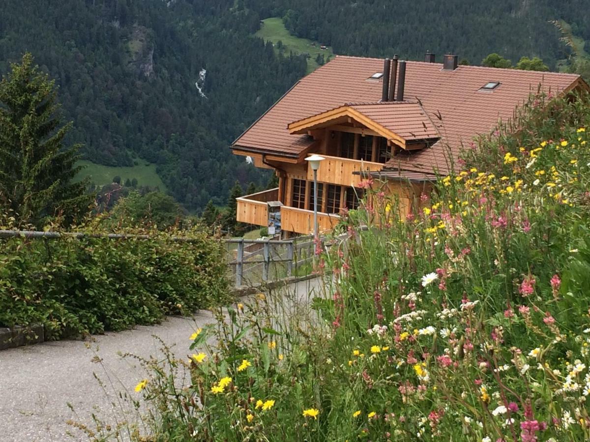 Holiday Flat #1, Chalet Aberot, Wengen, Switzerland 외부 사진