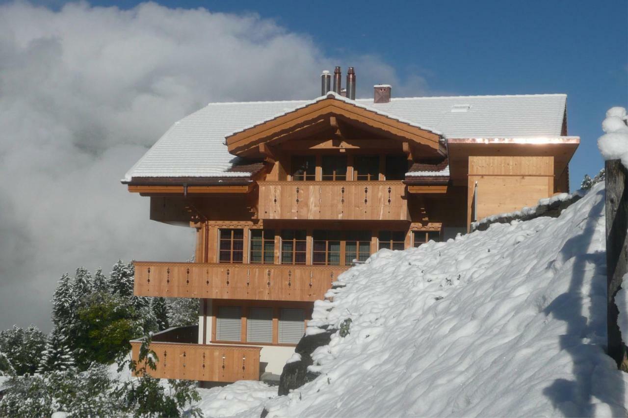 Holiday Flat #1, Chalet Aberot, Wengen, Switzerland 외부 사진